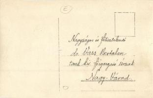 1913 Karánsebes, Caransebes; a karánsebesi állami főgimnázium zenekara / grammar school's music...