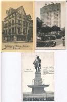 53 db RÉGI külföldi városképes lap; osztrák, olasz, európai. vegyes minőség / 53 pre-1945 European t...