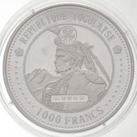 Togo 2004. 1000Fr Ag "Pávián" T:PP
Togo 2004. 1000 Francs Ag "Baboon" C:PP
Kra...