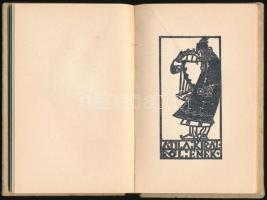 Erdélyi köszöntő. Bp.,1938, Révai. Kiadói halina kötés díszes, festett, színezett, erdélyi templomot...