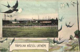 Kál-Kápolna - 2 db régi montázs képeslap / 2 pre-1945 montage postcards