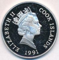 Cook-szigetek 1990. 50D Ag "Sas bagoly" T:1(PP) felszíni karcok
Cook Islands 1990. 50 Dol...