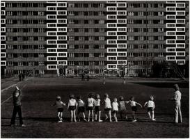 cca 1975 Gebhardt György (1910-1993) budapesti fotóművész hagyatékából 2 db feliratozott, vintage al...