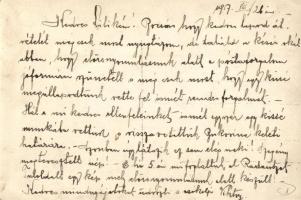 1917 Magas katonai vezetők a táborban. Nagy Pál altábornagy és a 40. honvéd ezred vezérkari főnöke /...