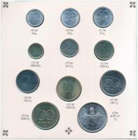 1993. 10f-200Ft (11xklf) forgalmi sor dísztokban, benne 200Ft Ag "MNB" T:BU 
Adamo FO26.2