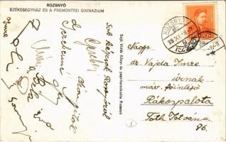 Rozsnyó, Roznava; Fő tér, Székesegyház és a Premontrei gimnázium, Sajó-Vidék, Schnitzer üzlete, Tátr...