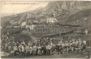Első világháborús osztrák-magyar hadsereg a hegyekben / WWI K.u.K. military, army in the mountains / K.u.k. österreichisch-ungarische Armee
