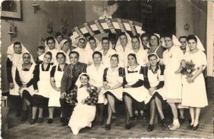 1947 Hadifogoly szolgálat. BSZKRT dolgozóinak feleségei / Hungarian POW (prisoners of war) Service. photo (EK)