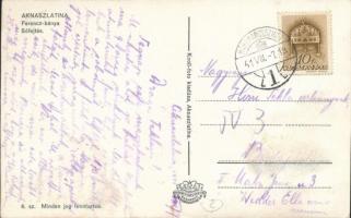 Aknaszlatina, Slatinské Doly, Solotvyno; Ferenc bánya, sófejtés. Knoll foto kiadása / salt mine, int...