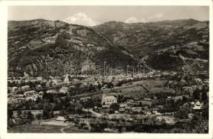 Rahó, Rakhiv - 2 db régi városképes lap, kétnyelvű pecséttel / 2 pre-1945 town-view postcards, bilin...