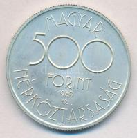 1989. 500Ft Ag "Labdarúgó Világbajnokság - Két játékos" T:BU Adamo EM108