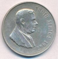 Dél-Afrika 1967. 1R Ag "Dr. Verwoerd halálának első évfordulója" T:2 South Africa 1967. 1 Rand Ag "1st Anniversary - Death of Dr. Verwoerd" C:XF  Krause KM#72.2