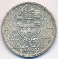 Portugália 1966. 20Esc Ag "Salazar-híd megnyitása" T:2 patina
Portugal 1966. 20 Escudos A...