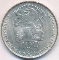 Csehszlovákia 1977. 100K Ag "Vaclav Hollar" T:1-
Czechslovakia 1977. 100 Korun Ag "3...