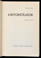 Kaesz Gyula: Ismerjük meg a bútorstílusokat. Budapest, 1972, Gondolat. Harmadik kiadás. Kiadói egész...