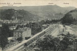 Schwäb Hall. Railway-station