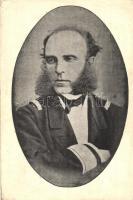 1866-1916 Wilhelm von Tegetthoff. Az SMS Tegetthoff-ról küldött hadihajó pecséttel / Sent from SMS Tegetthoff. Marinefeldpost (EK)
