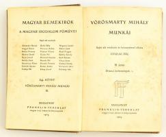 Magyar Remekírók sorozat 57 kötete.
Bp.,1902-1907, Franklin. Kiadói egészvászon-kötés, változó álla...
