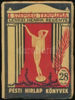 Lenkei Henrik: A szépség temploma. Pesti Hírlap Könyve 180. Bp.,1931, Légrády. Kiadói papírkötés, kissé szakadozott borítóval.