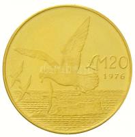Málta 1976. 20P Au "Viharfecske" (6g/0.917) T:1,1-
Malta 1976. 20 Pounds Au "Storm P...