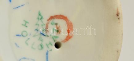 Hollóházi porcelán mókus, kézzel festett, hibátlan, jelzett, m: 14 cm