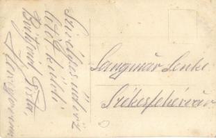 ~1916 Hercegovina, Katonai jelzőosztag teljes felszereléssel / WWI K.u.k. military, signaling squad ...