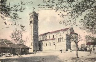 Pola, Marine Kirche / tengerész templom / mariner church. Verlag F. W. Schrinner, Phot. Alois Beer (EK)