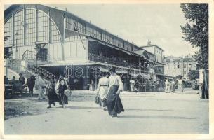 Pola, Markthalle / vásárcsarnok / market hall. Verlag F. W. Schrinner, Phot. Alois Beer (EK)