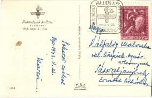 1943 Budapest, Haditudósító Kiállítás. tankok / WWII Hungarian tanks, So. Stpl