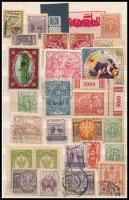 28 db lengyel levélzáró és postabélyeg