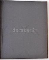 Közepes alakú képeslapalbum 132 férőhellyel / Medium sized postcard album for 132 postcards (26 cm x...