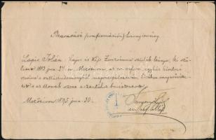 1895 Turgonyi Lajos: Történeti Visszapillantás egyházunk és templomunk multjára, templomunk 100 éves...