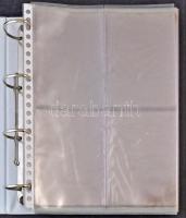 Gyűrűs képeslapalbum 544 férőhellyel / Annular postcard album for 544 postcards (27 cm x 32 cm)