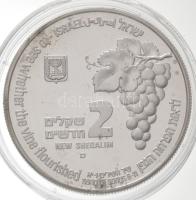 Izrael 1995. 2Sh Ag "Róka" T:PP fo.
Israel 1995. 2 Sheqalim Ag "Fox" C:PP spott...