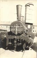 MÁV 370. sor. V.a. mozdonya. Gőzmozdony Szaklap kiadása / Hungarian State Railways locomotive, photo