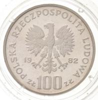Lengyelország 1982. 100Zl Ag "Gólya" T:1(PP) halvány patina
Poland 1982. 100 Zlotych Ag &...