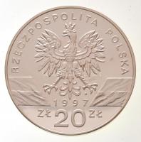 Lengyelország 1996. 20Zl Ag "Szarvasbogár" T:PP ujjlenyomat / Poland 1996. 20 Zlotych Ag &...