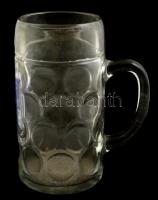 Söröskorsó, apró csorbákkal, 1 l, m: 20,5 cm