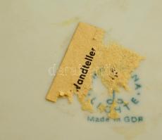 Wallendorf matricás dísztál, eredeti csomagolásában, hibátlan, jelzett,  d: 19 cm