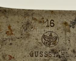 Gussstahl jelzett hentesbárd, h: 29 cm