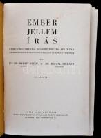 Dr. Balázs Dezső-Dr. Hajnal Richárd: Ember, jellem, írás. Bp., (1940), Novák Rudolf és Társa. Kiadói...