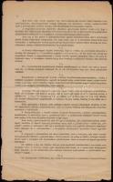 1876 Mozgósítás esetére szóló utasítás, 4 p., szélein sérülésekkel