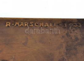 Ausztria 1933. "Cardinal Dr. Theod. Innitzer Erzbischof von Wien" jelzett Br plakett, akas...