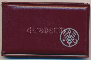 1983. 20f Al + 5Ft Ni + 10Ft Ni "FAO" sor, eredeti tokban tanúsítvánnyal T:BU 
Adamo EM69...