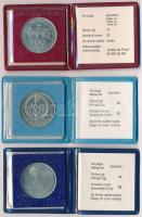 1983. 100Ft alpakka "Széchenyi István" + 1983. 100Ft alpakka "Czóbel Béla" + 198...