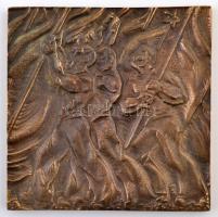 Vegyes plakett tétel, 5 db