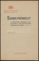 1913-1914 Kimutatás és szabályrendelet köztisztviselők számára