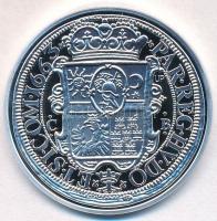 DN "Magyar tallérok utánveretben - Apafi Mihály tallérja 1663" Ag emlékérem tanúsítvánnyal...