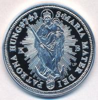 DN "Magyar tallérok utánveretben - Mária Terézia tallérja 1741" Ag emlékérem tanúsítvánnya...