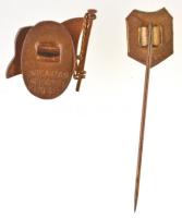 DN "1923 K Rákóczi SC" fém kitűző "REMPO" gyártói jelzéssel (10x12mm) + DN "...